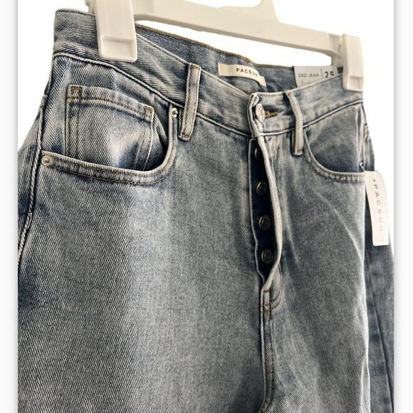 PacSun Riley Dad Jean with Split Hem - Picture 4 of 8